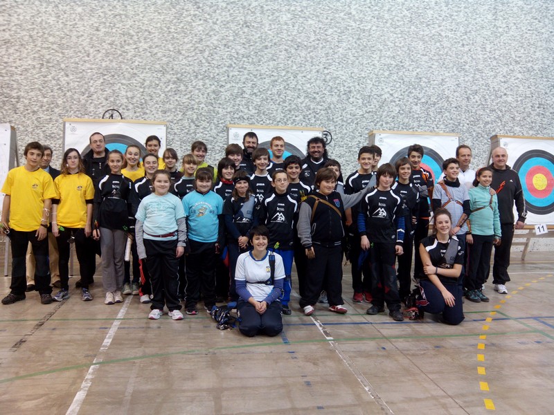 Segunda Jornada de los Clasificatorios del Campeonato Navarro y Juegos Deportivos de Navarra de Tiro con  Arco en Sala